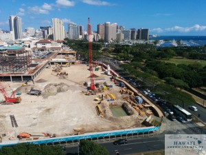 Park Lane Ala Moana construction site 09/28/2014
