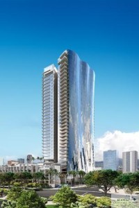 Courtesy The Howard Hughes Corp. The Waiea tower